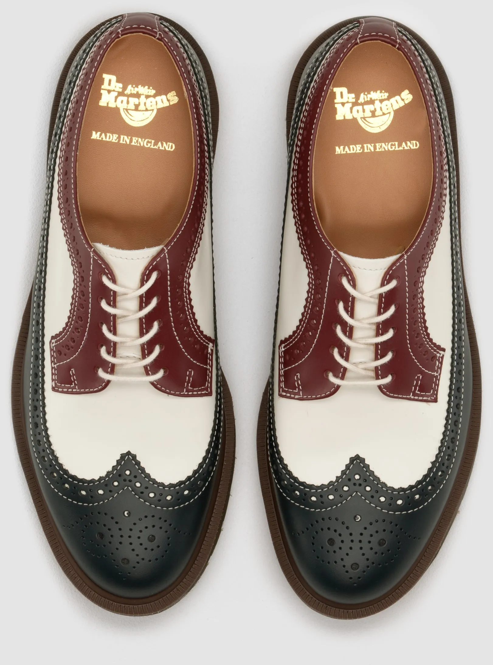 3989 Cherry Brogue BWC Oxford Made In England