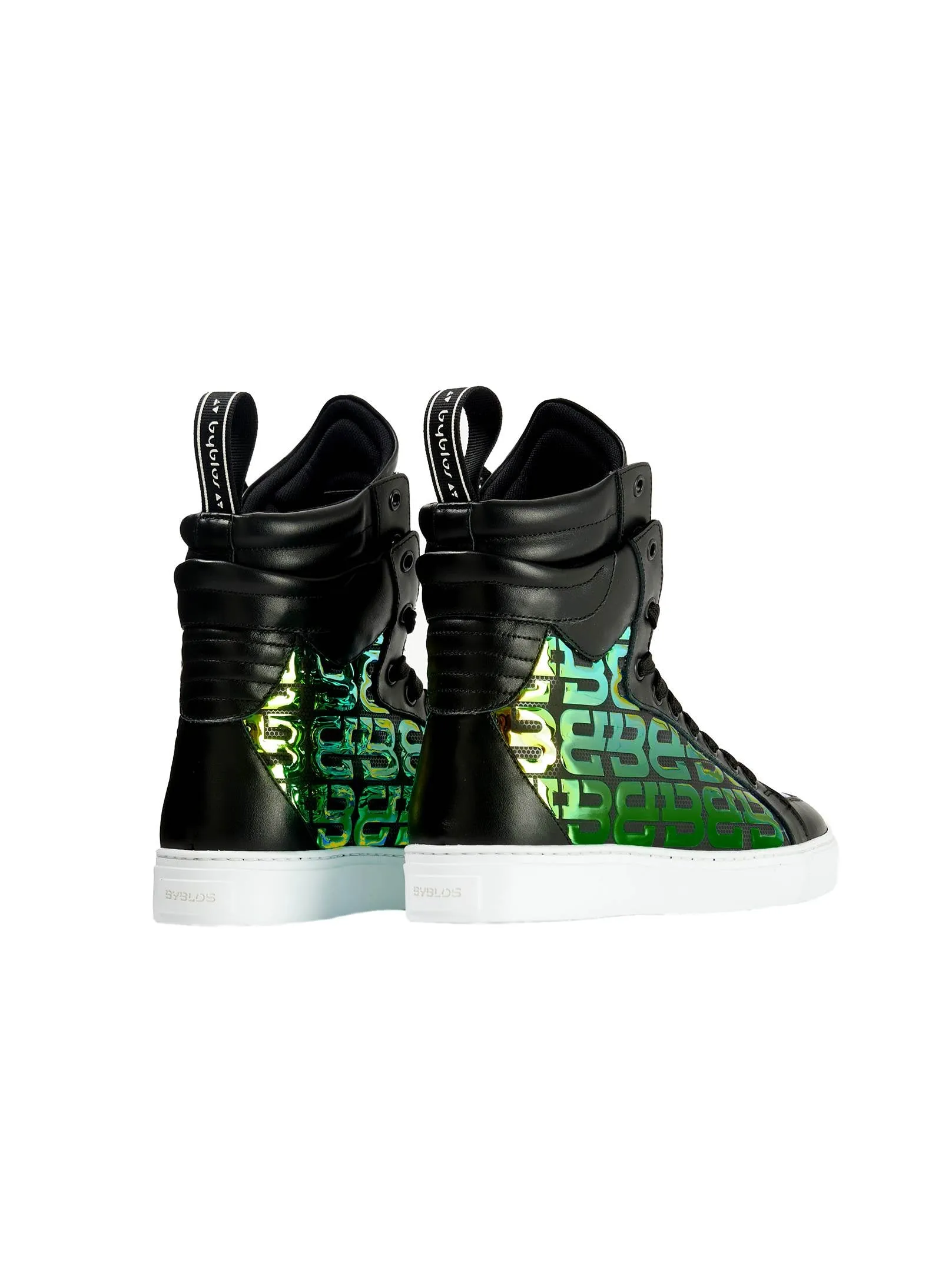 3D Logo Iridescent Sneakers Woman