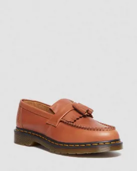 ADRIAN CARRARA LEATHER TASSEL LOAFERS