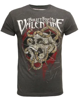 Amplified Bullet For My Valentine Skull Men's T-Shirt