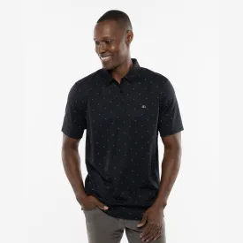 BAUER // TRAVIS MATHEW ON THE SCREWS POLO BLACK