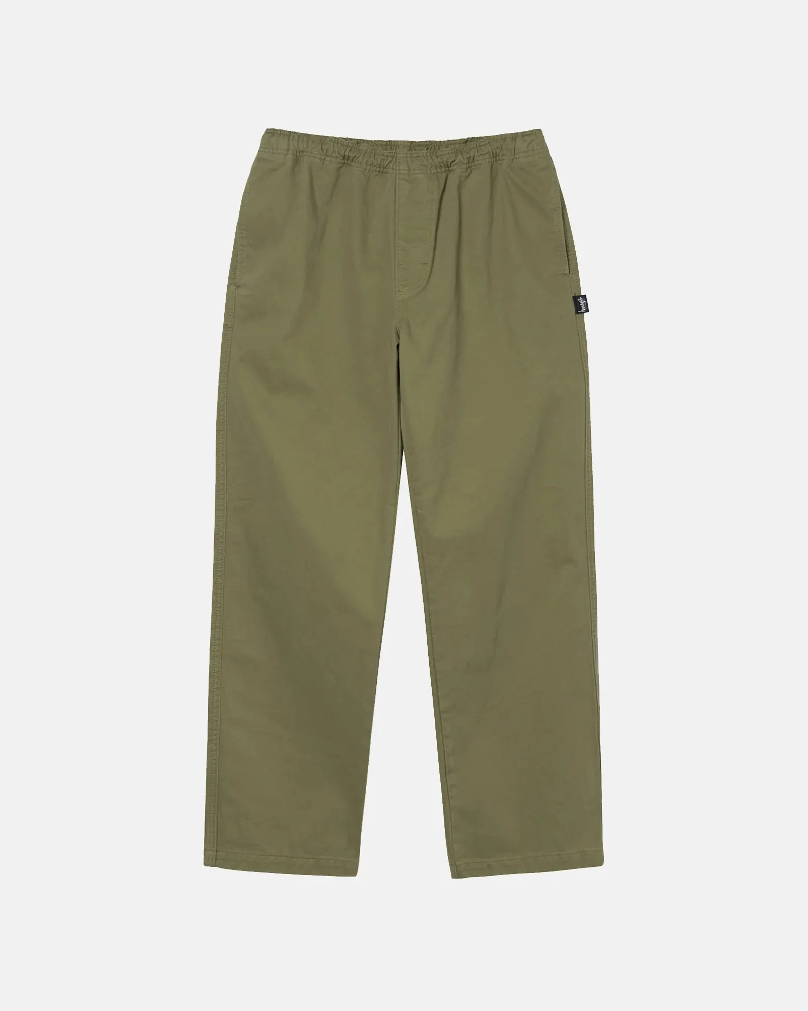 BEACH PANT BRUSHED COTTON / STUSSY / OLIVE