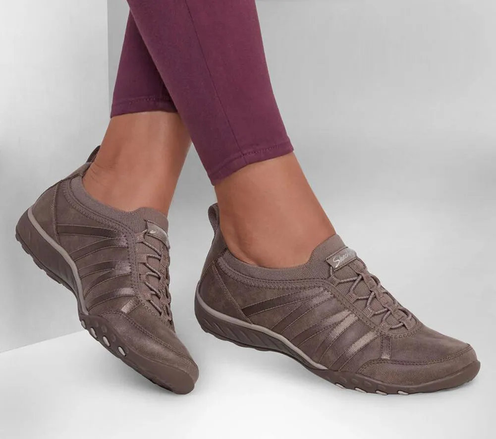 Breathe Easy Remember in Dark Taupe by Skechers