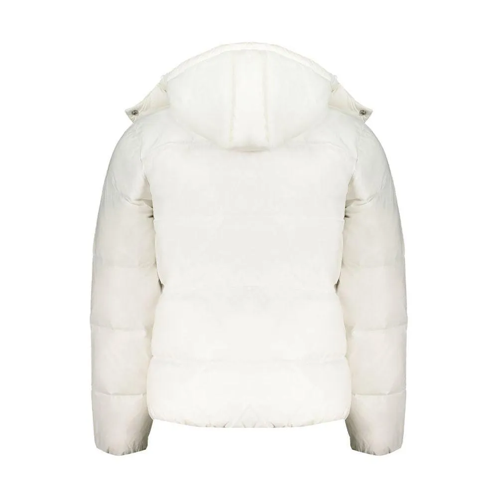 Calvin Klein White Polyamide Jacket