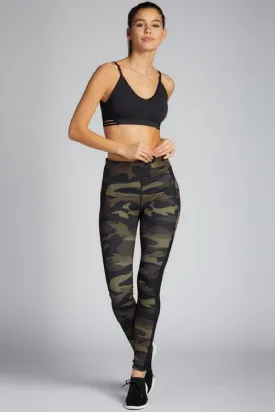 Camo Print Reversible Legging