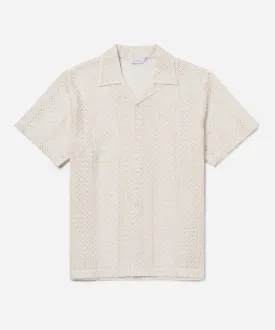 Canty Cotton Lace SS Shirt