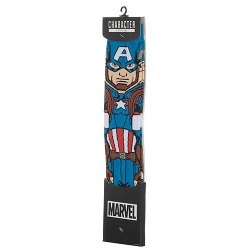 Captain America Endgame Socks - Avengers: Endgame Captain America 360 Character Socks