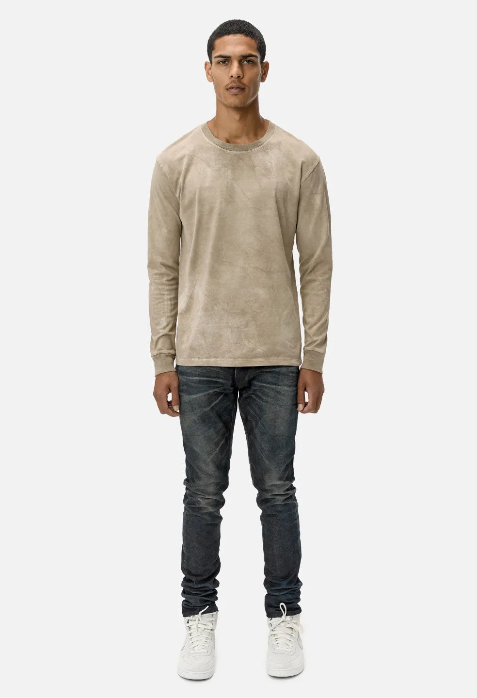 Chrome LS Tee / Washed Tan