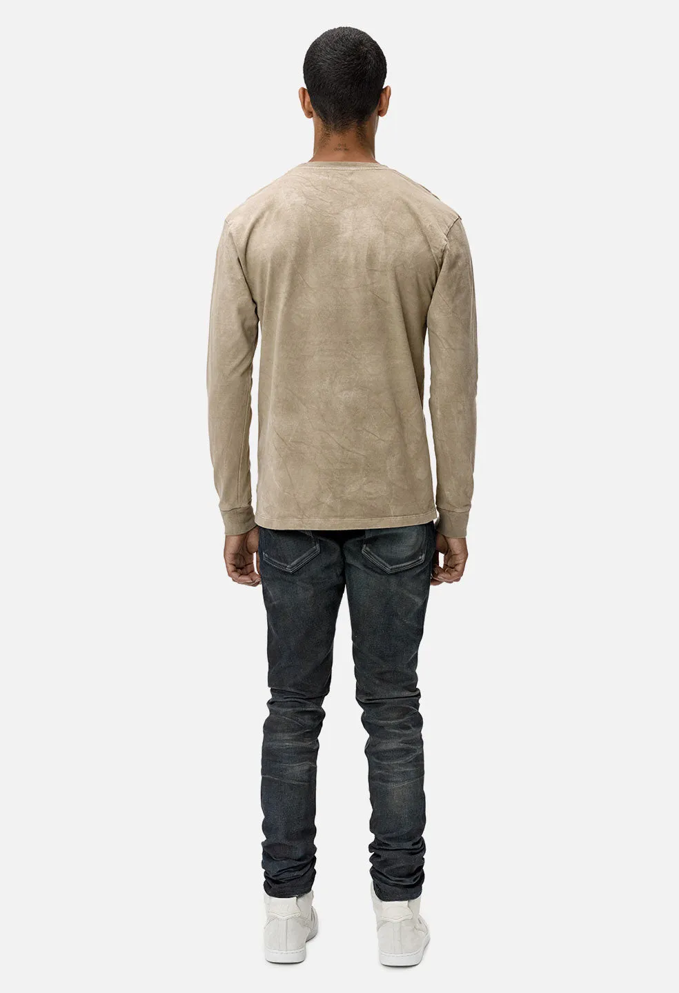 Chrome LS Tee / Washed Tan