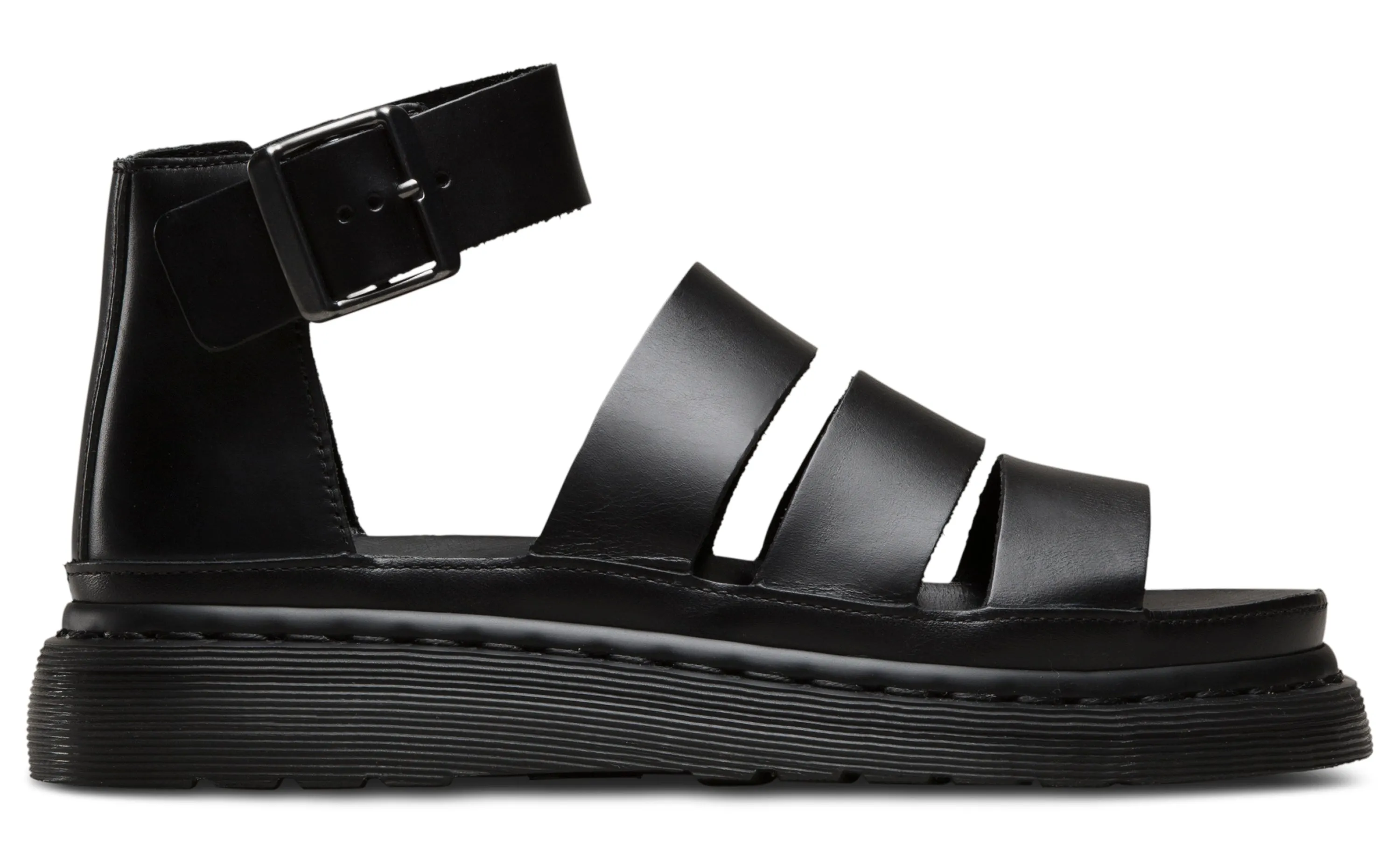 CLARISSA BLACK BRANDO SANDAL