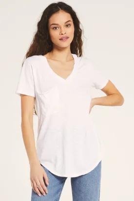 Cotton Slub Pocket Tee