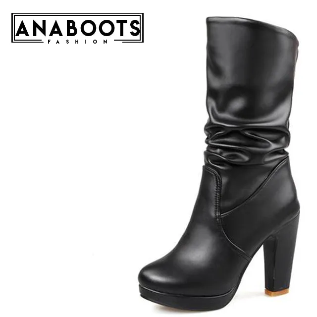 Fashion High Heels Boots Leisure