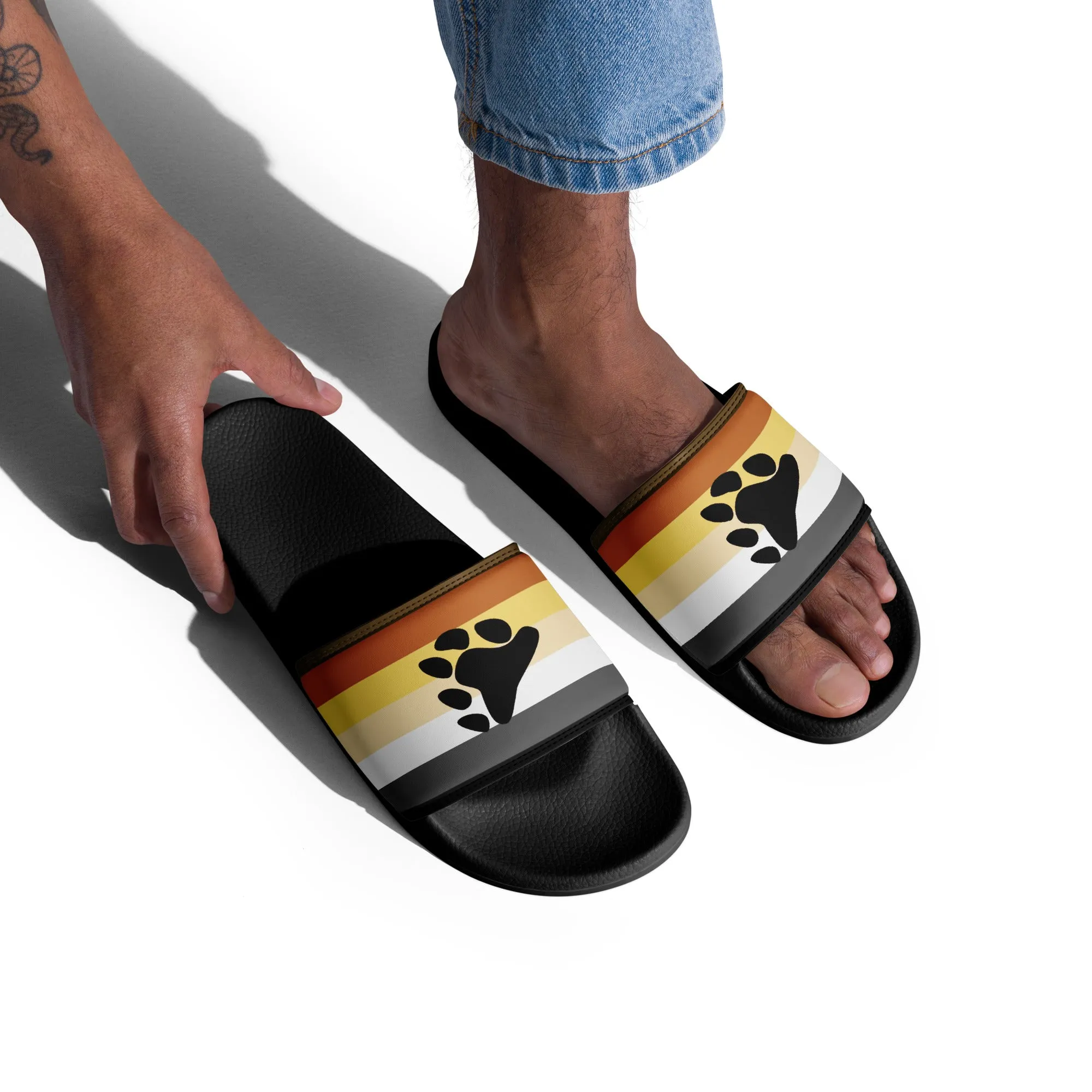 Gay Bear Pride Men’s Slides Sandals