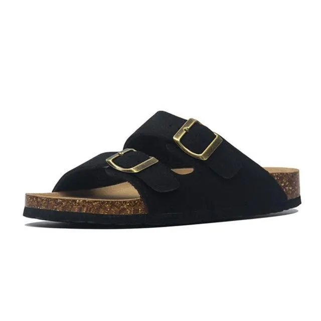 GOATFIND's STOCK ARIZONA Summer Slippers/Sandals/Suede Leather