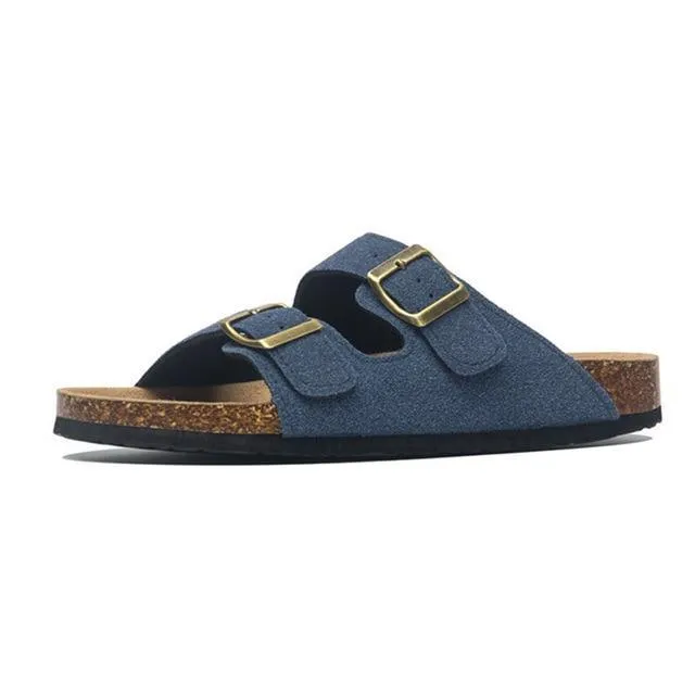 GOATFIND's STOCK ARIZONA Summer Slippers/Sandals/Suede Leather