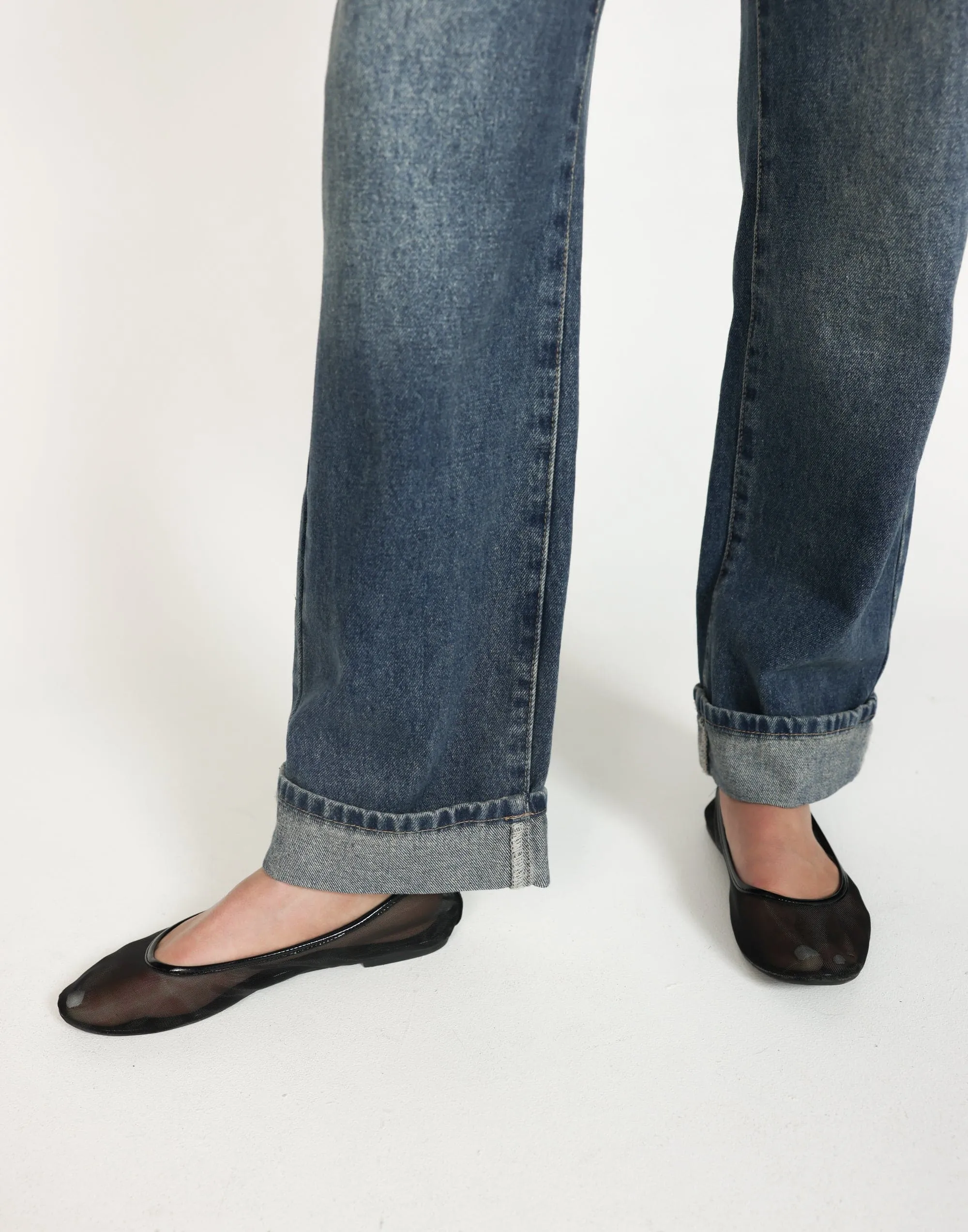 Gracyn Flats (Black Mesh) - By Billini