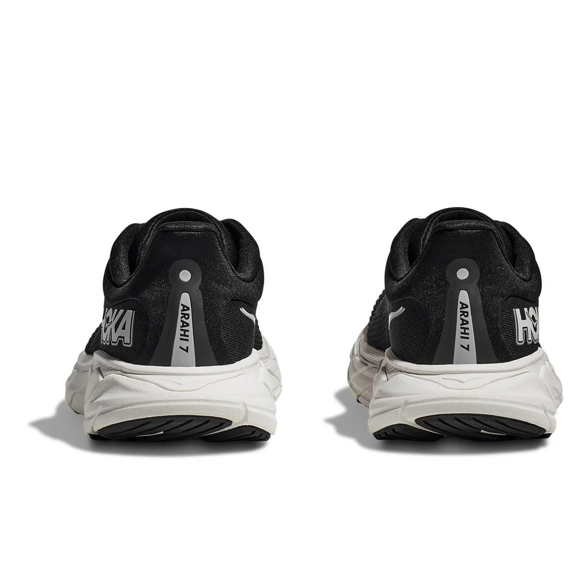 Hoka Arahi 7 Womens Running Shoes - Black/White