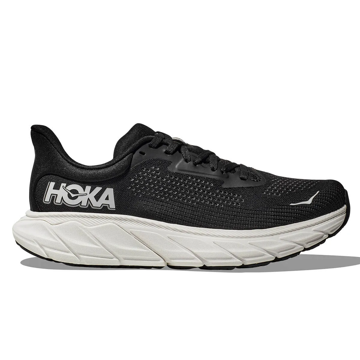 Hoka Arahi 7 Womens Running Shoes - Black/White