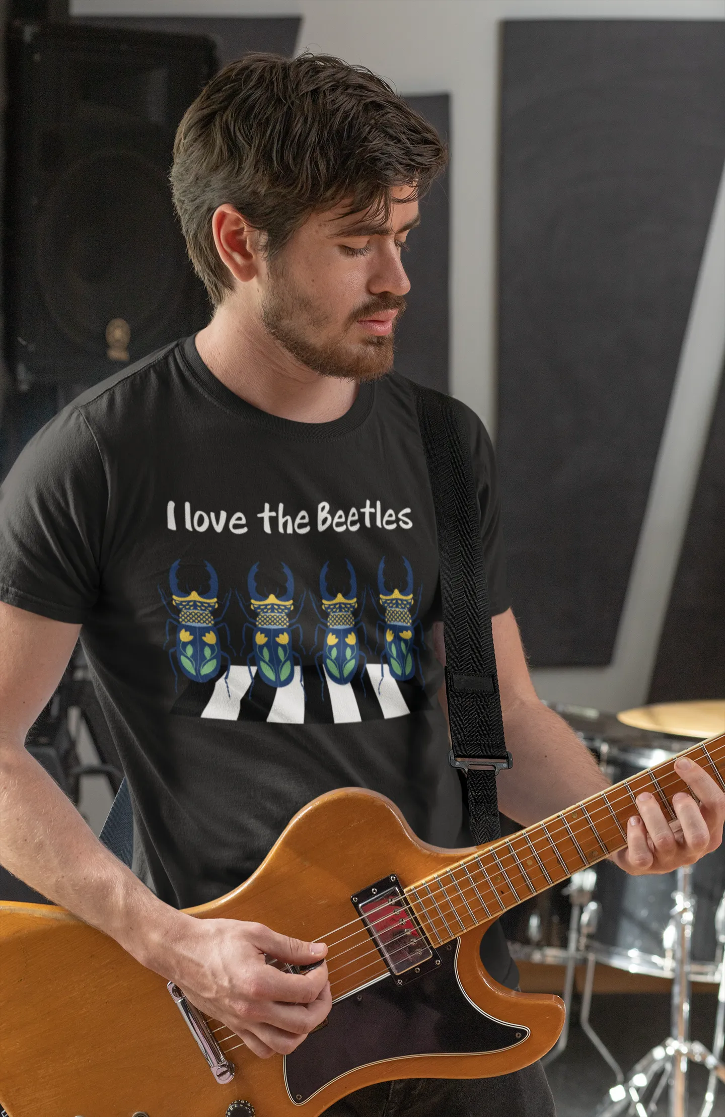 I Love The Beetles Bug T-Shirt