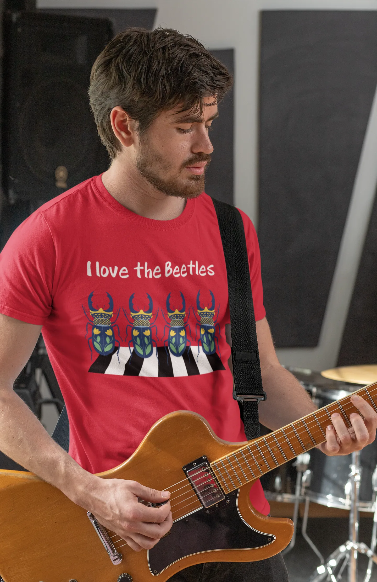 I Love The Beetles Bug T-Shirt