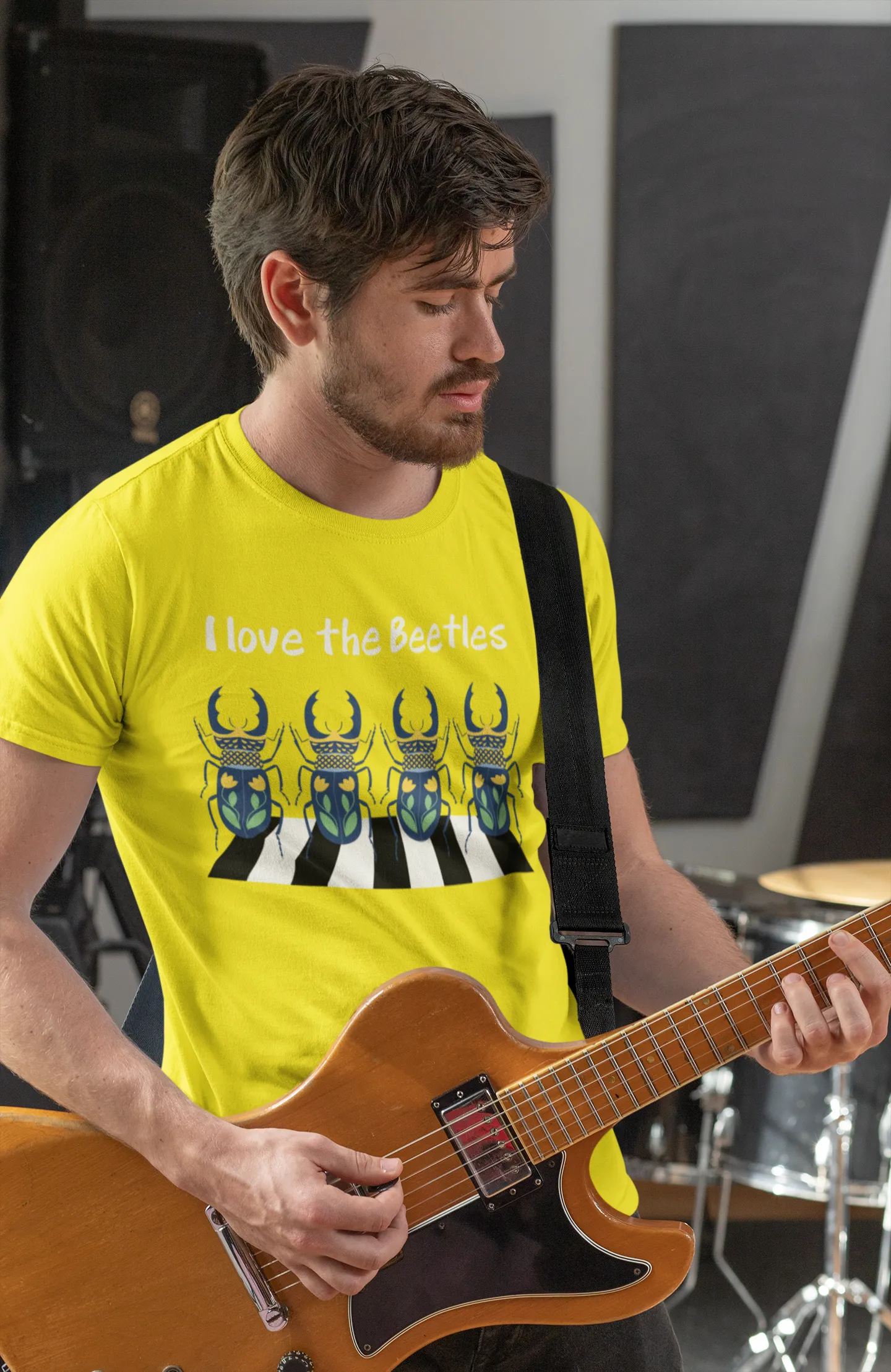 I Love The Beetles Bug T-Shirt