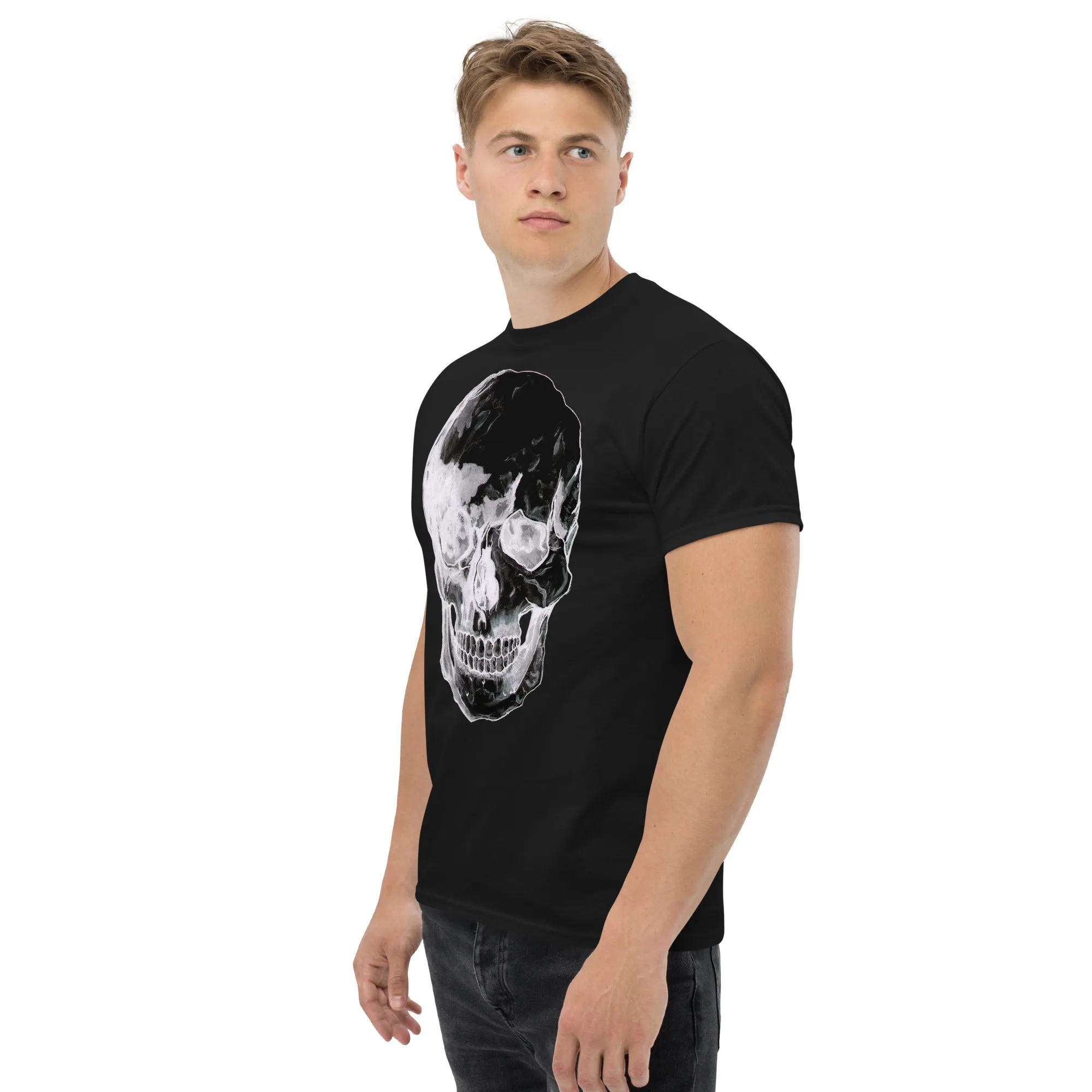 Inverted Skull Men's Classic Tee by Robert Bowen