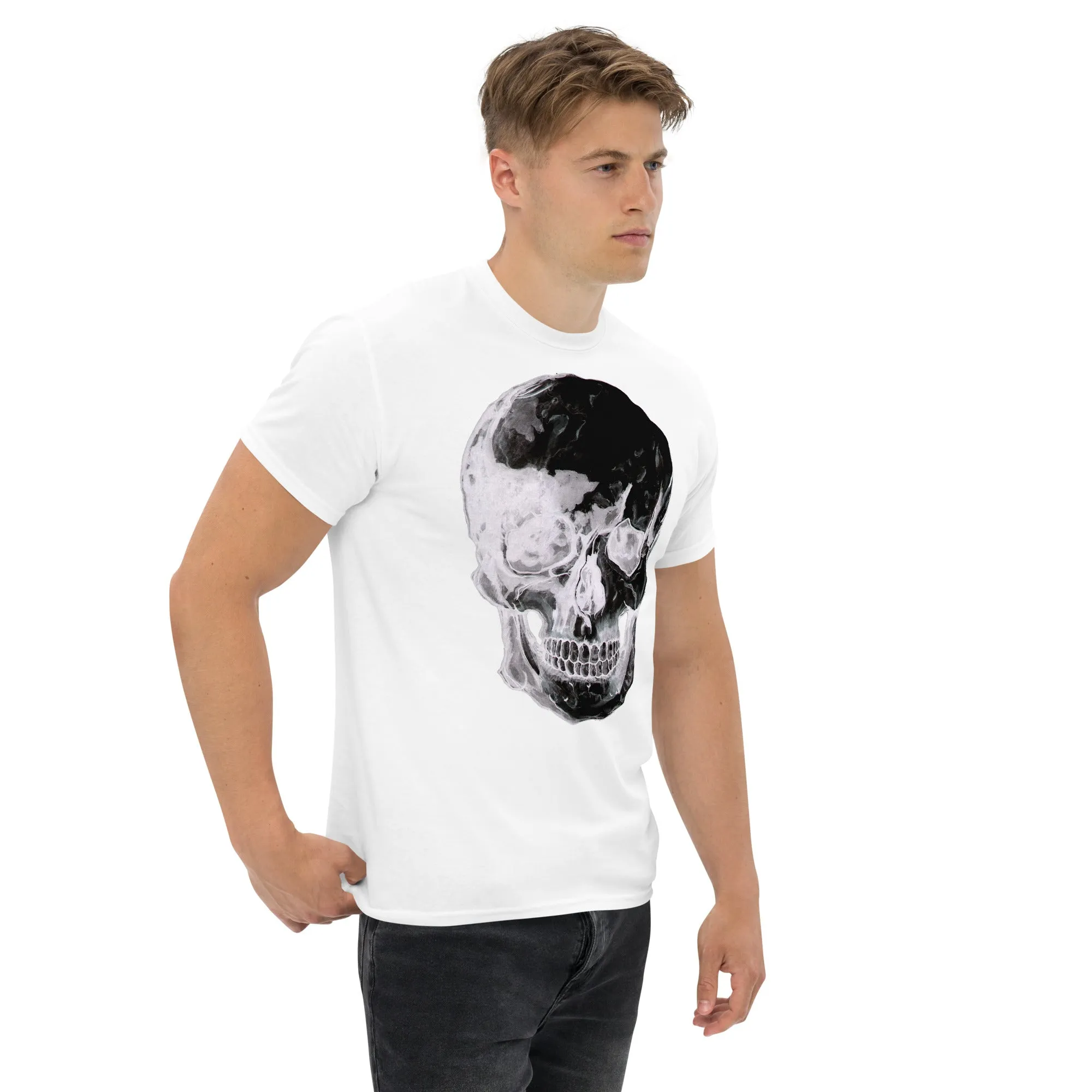 Inverted Skull Men's Classic Tee by Robert Bowen