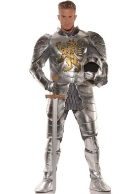 Knight In Shining Armour Plus Size Mens Costume