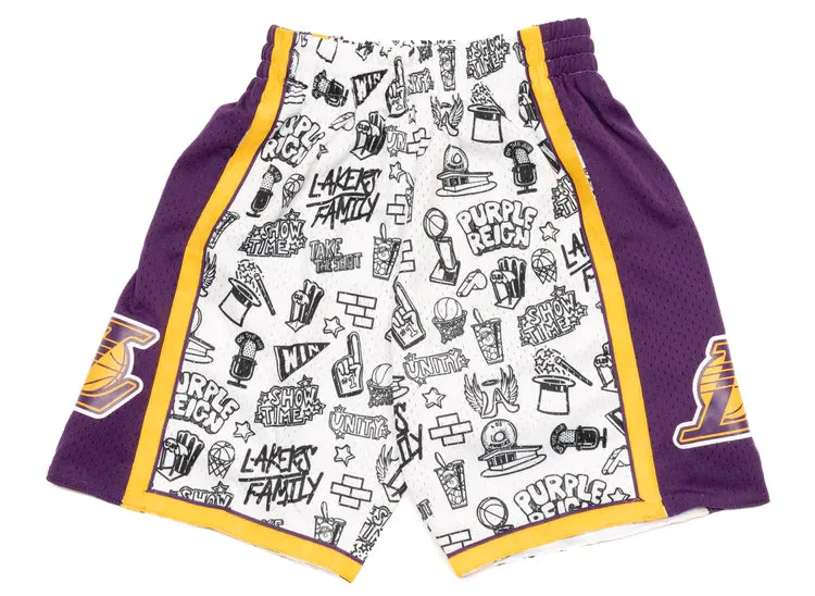 Lakers NBA O'neal Doodle Swingman Set