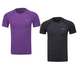 Li-Ning Men's T-Shirt [PURPLE/GREY] ATSP145-5