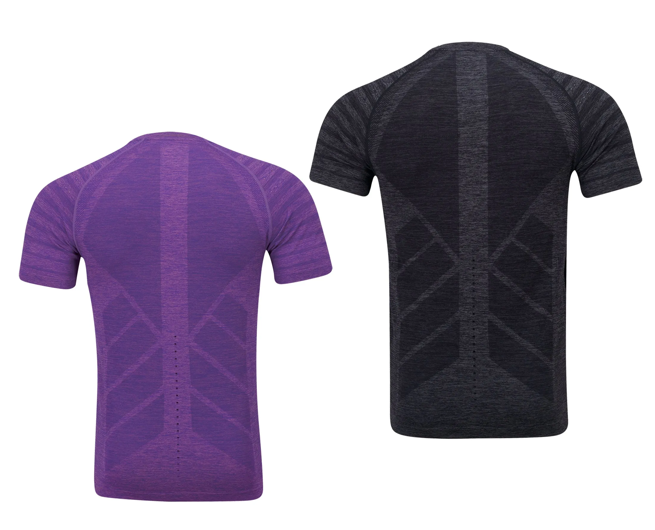 Li-Ning Men's T-Shirt [PURPLE/GREY] ATSP145-5