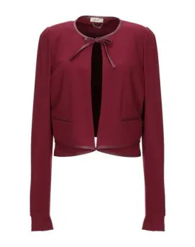 Liu •jo Women Blazer Maroon 10 UK