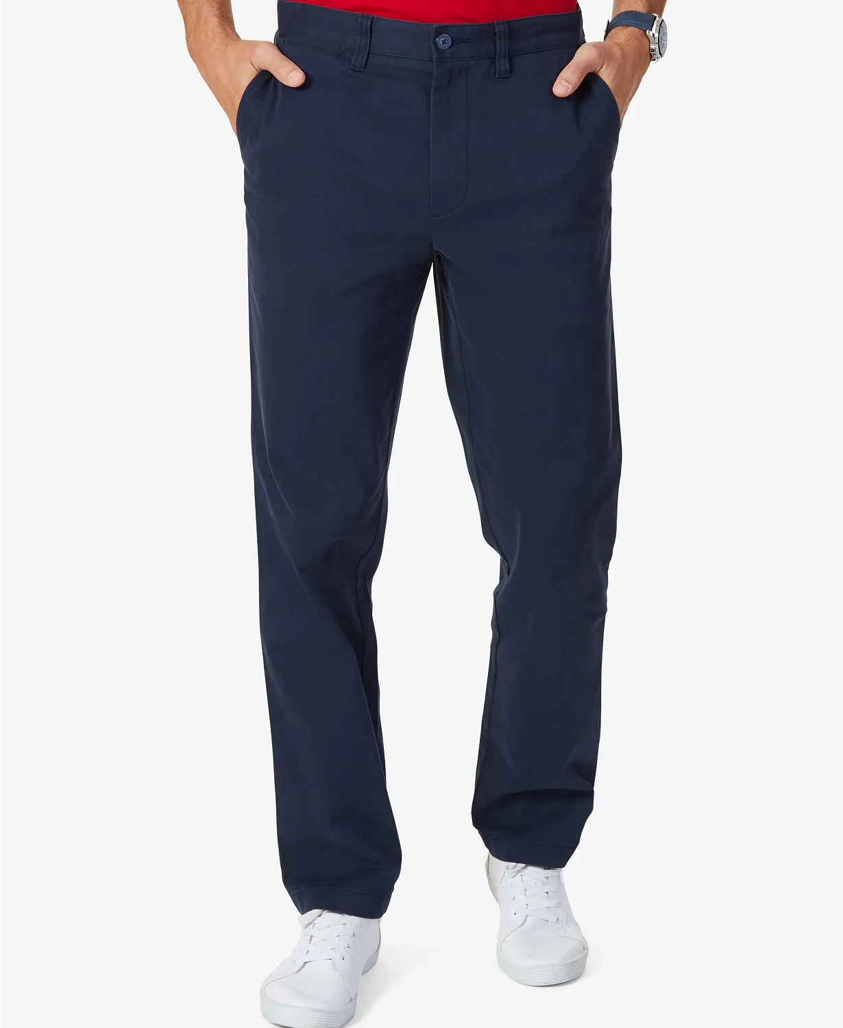 Nautica Mens Classic Fit Performance Stretch Deck Pants