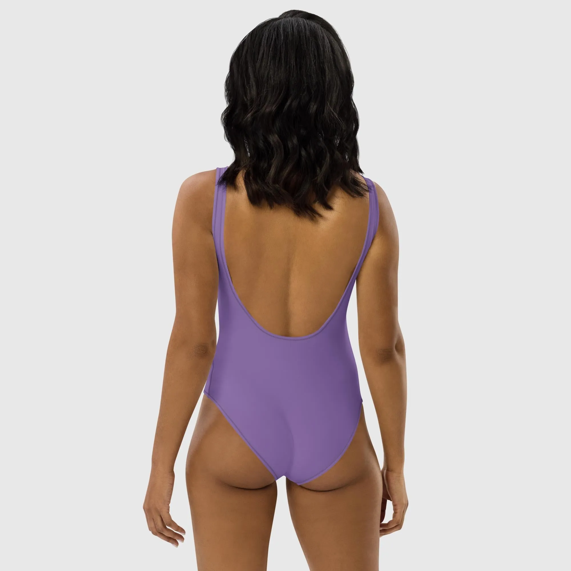 One-Piece Swimsuit - Purple