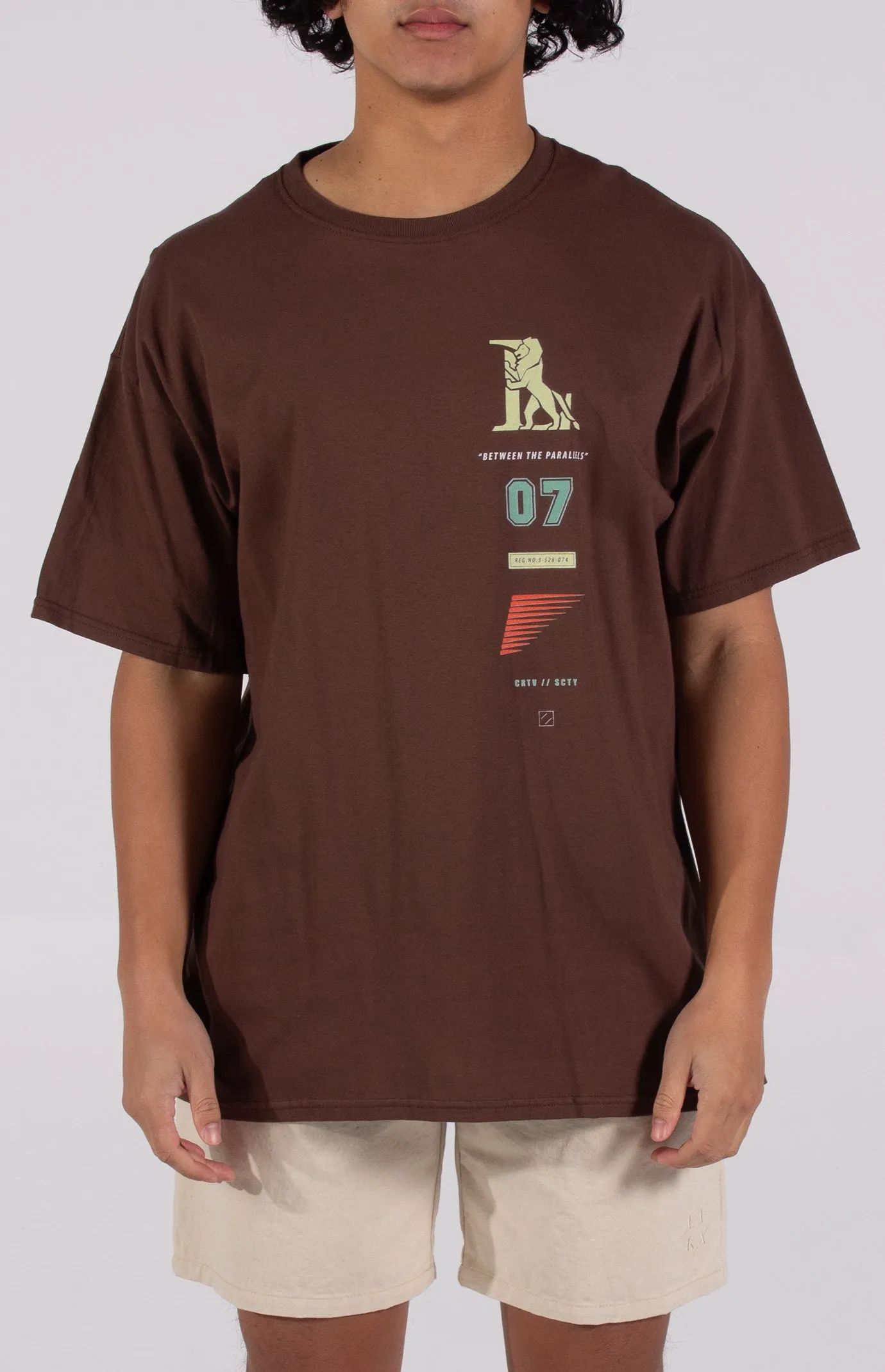 Pecos SS Tee | Brown