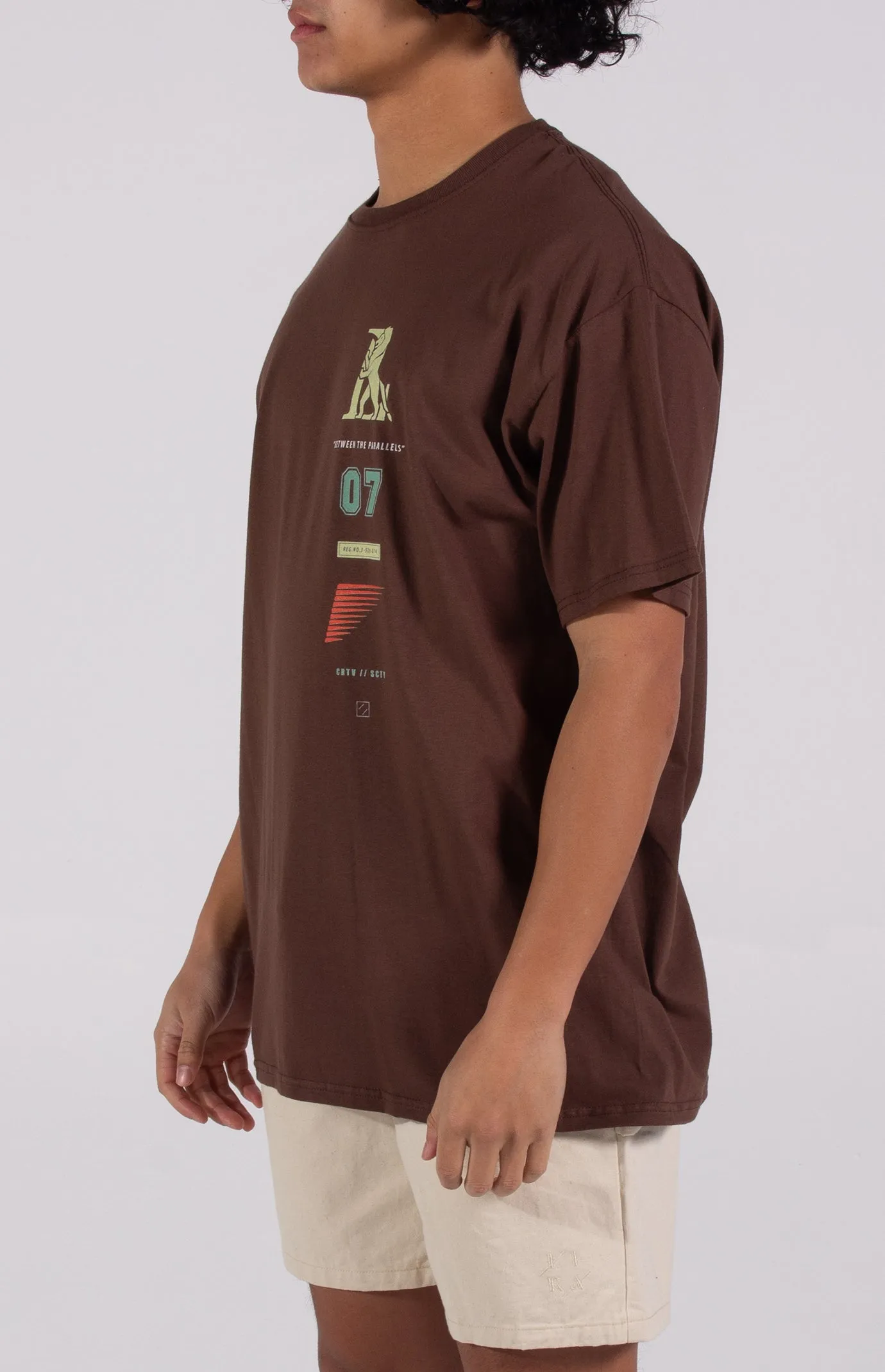 Pecos SS Tee | Brown