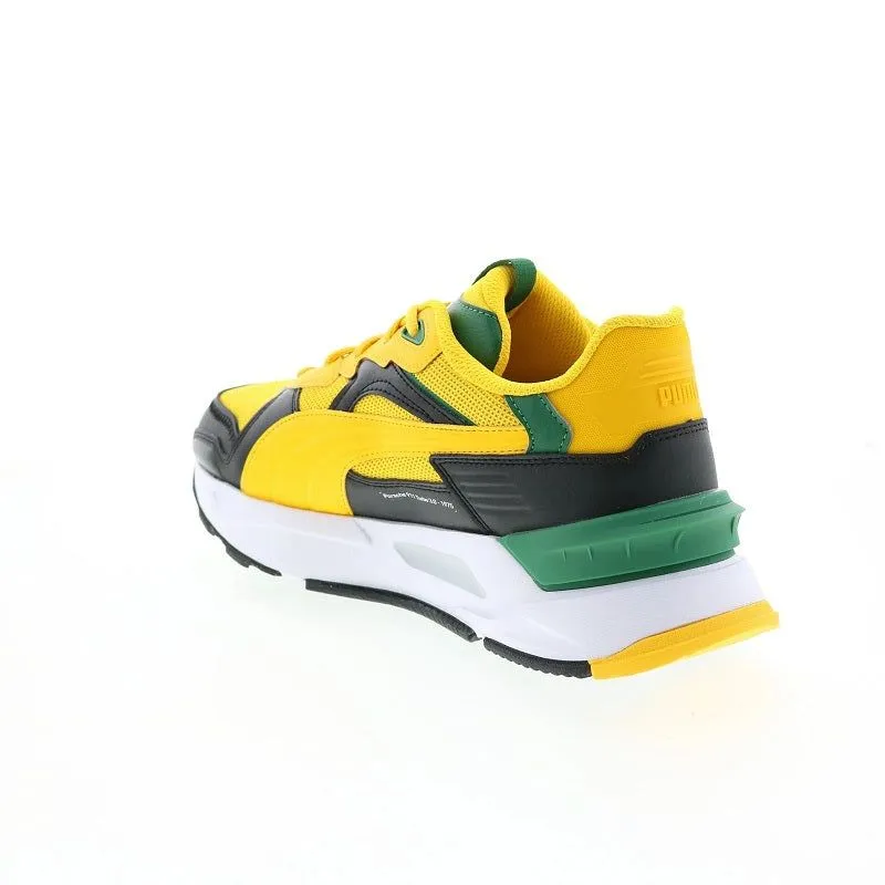 Puma Men's Porsche Legacy Mirage Sport Asphalt Shoes - Yellow / Green / White / Black