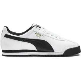 Puma Men's Roma Basic Shoes - White / Black