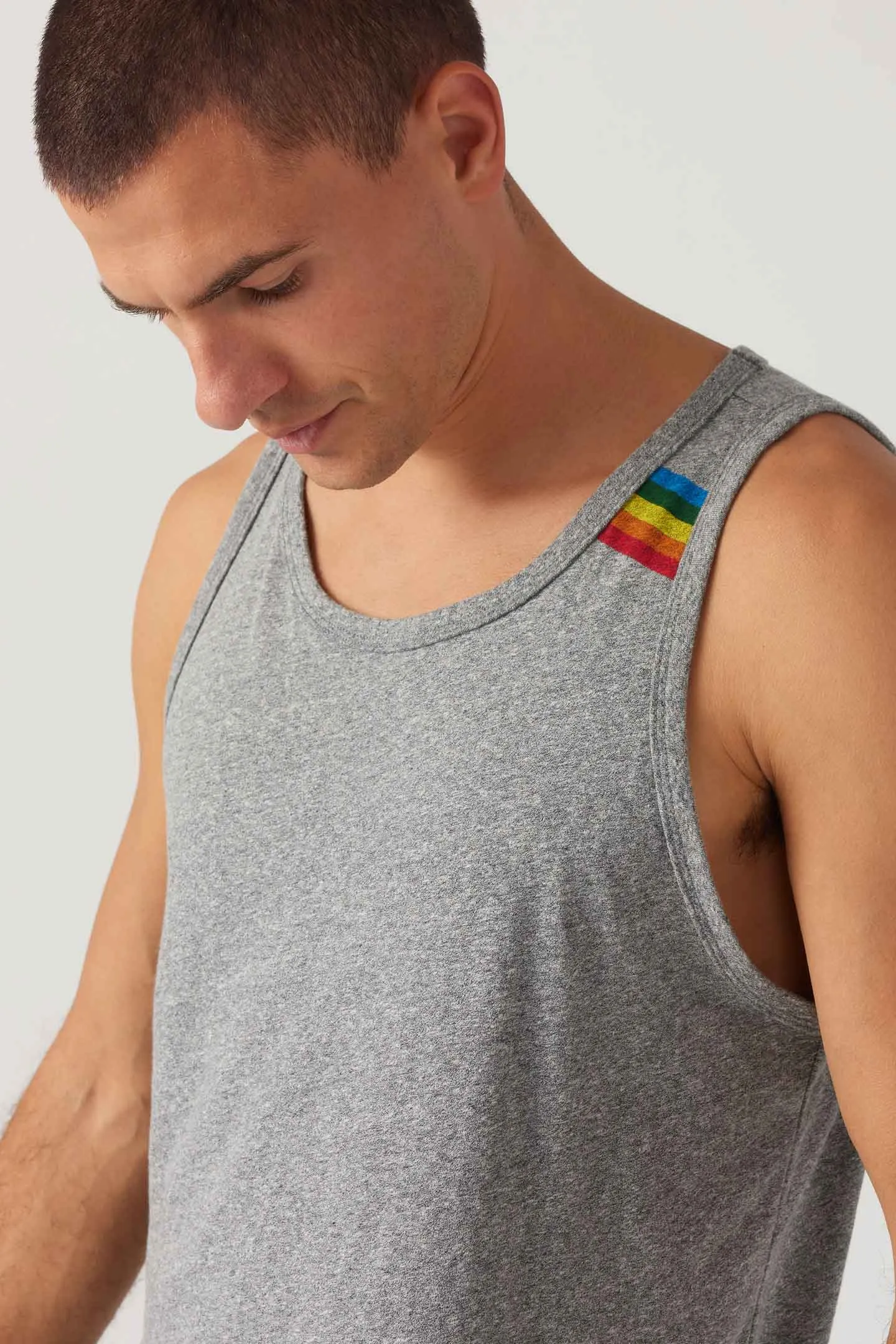 Rainbow Stripe Tank