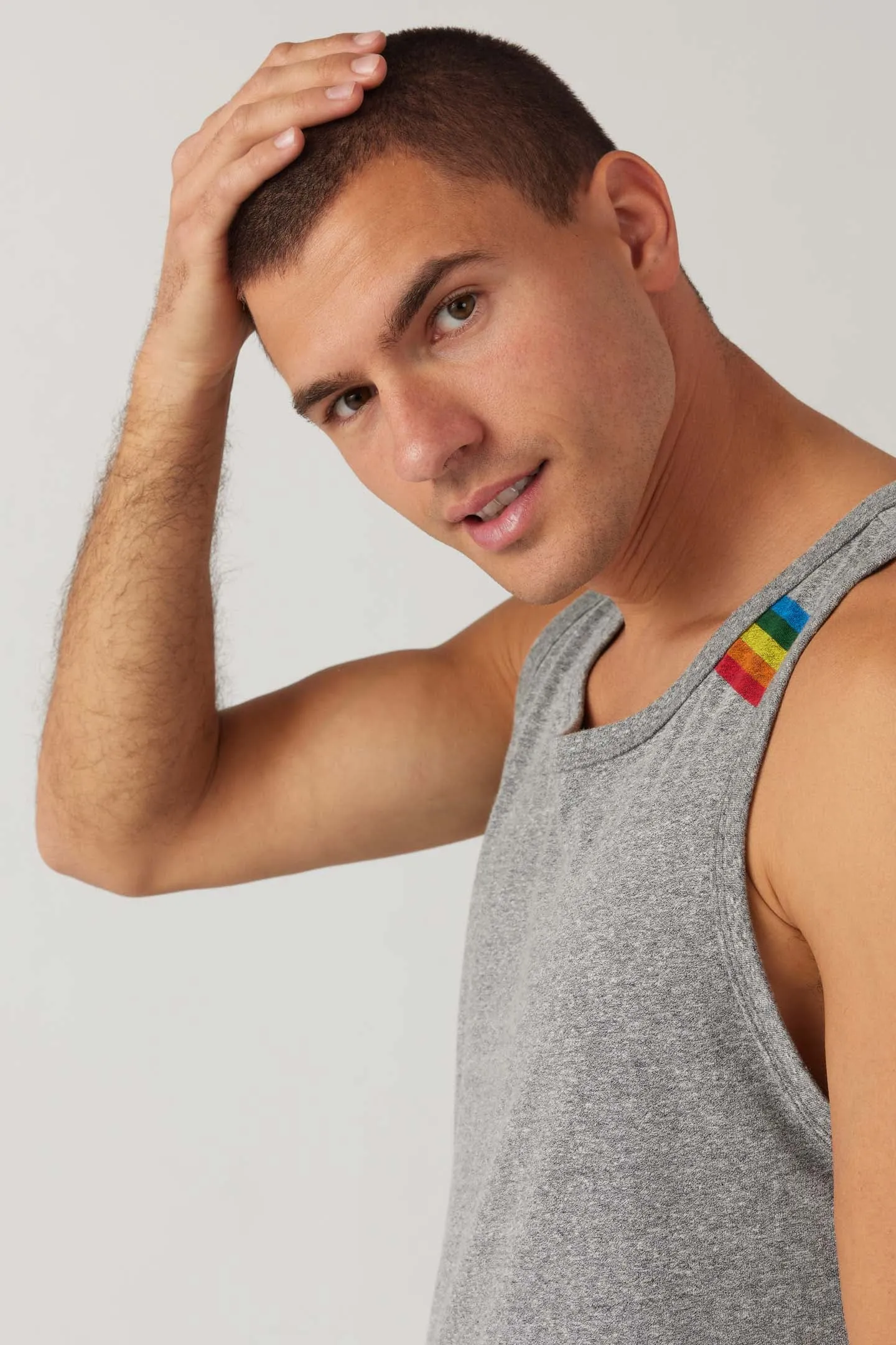 Rainbow Stripe Tank