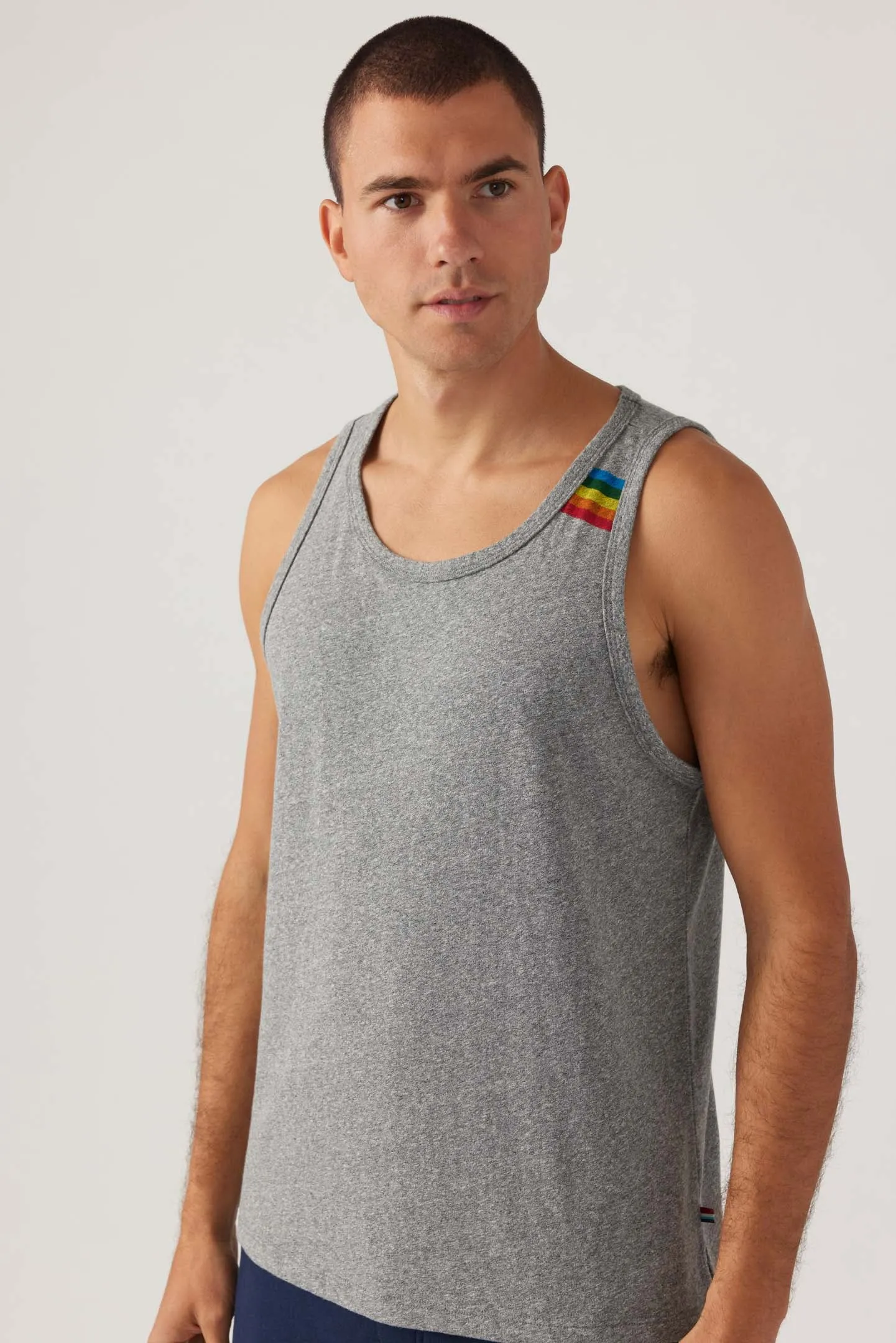 Rainbow Stripe Tank