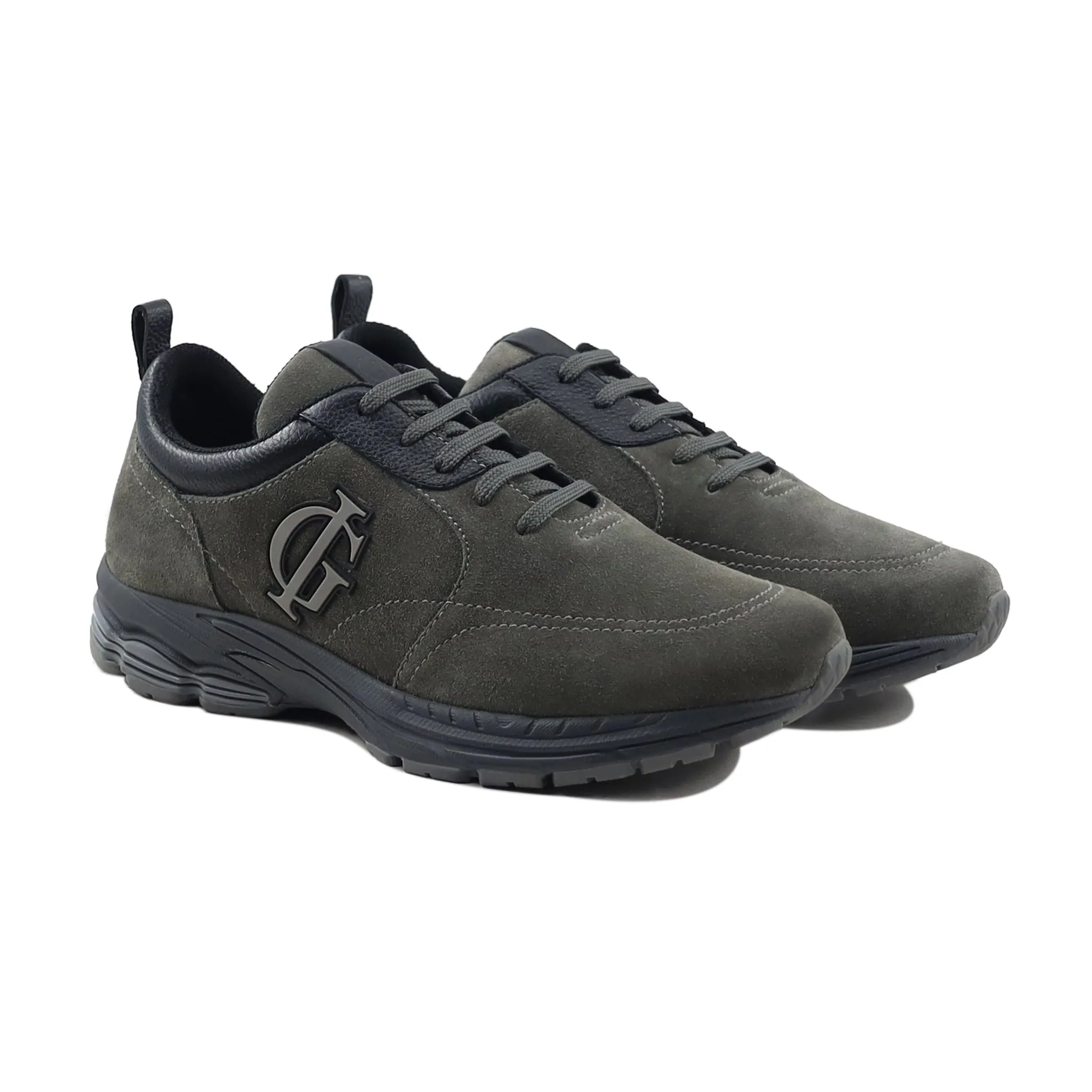 Raphina - Men's Charcoal Grey Sneaker