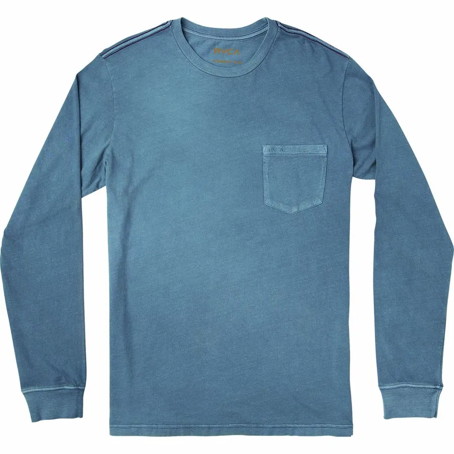 RVCA Mens PTC Pigment Long Sleeve T-Shirt