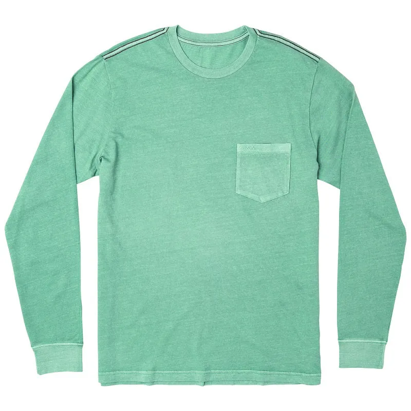 RVCA Mens PTC Pigment Long Sleeve T-Shirt