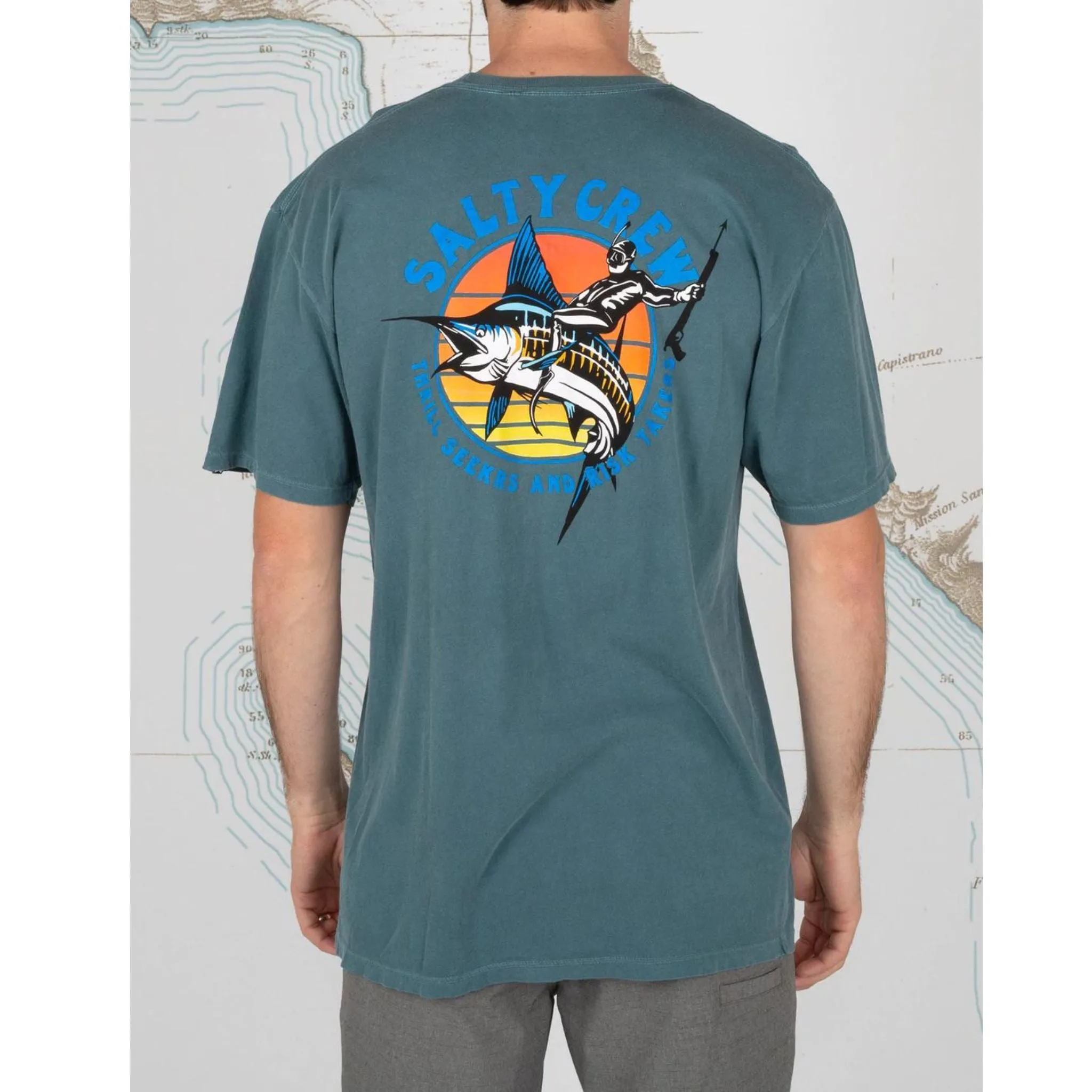 Salty Crew Sportfishing Overdye S/S Tee