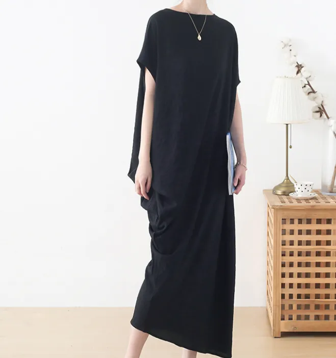 Spring Loose Dresses Irregular Casual Women Dresses AMT97213