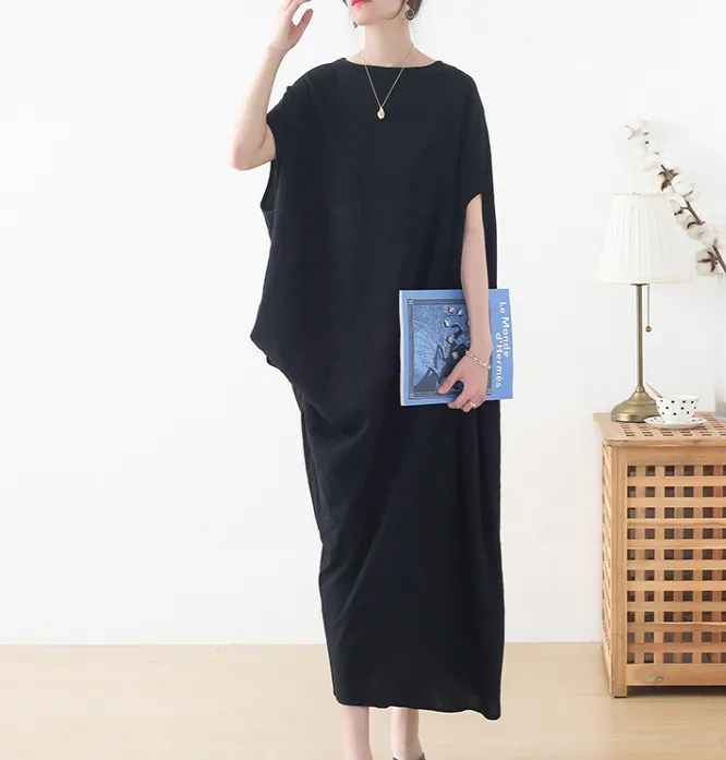 Spring Loose Dresses Irregular Casual Women Dresses AMT97213