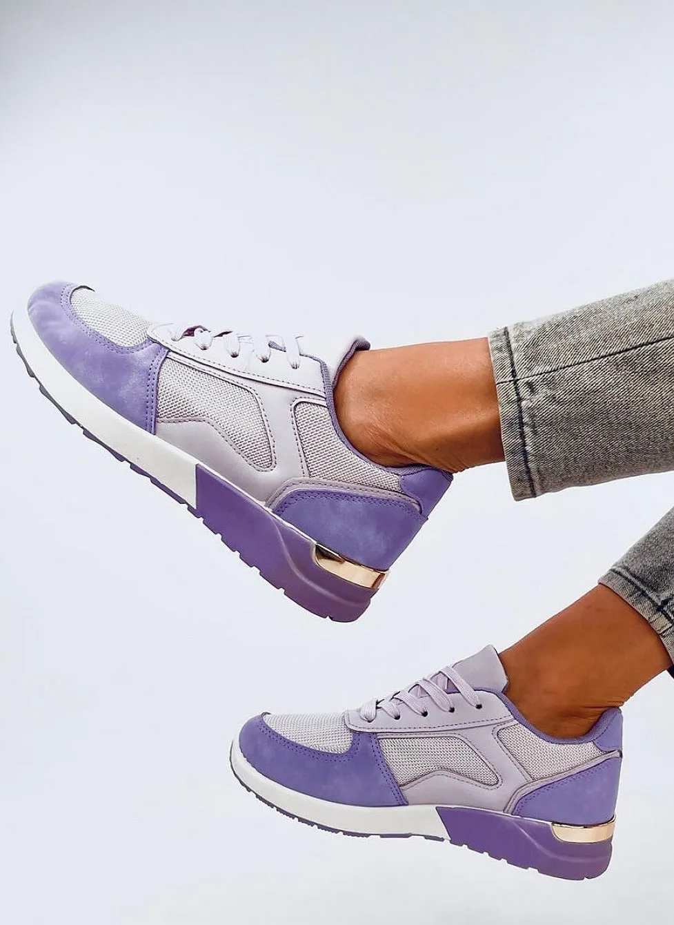 TEEK - Lavender Purple Pedaled Sneakers