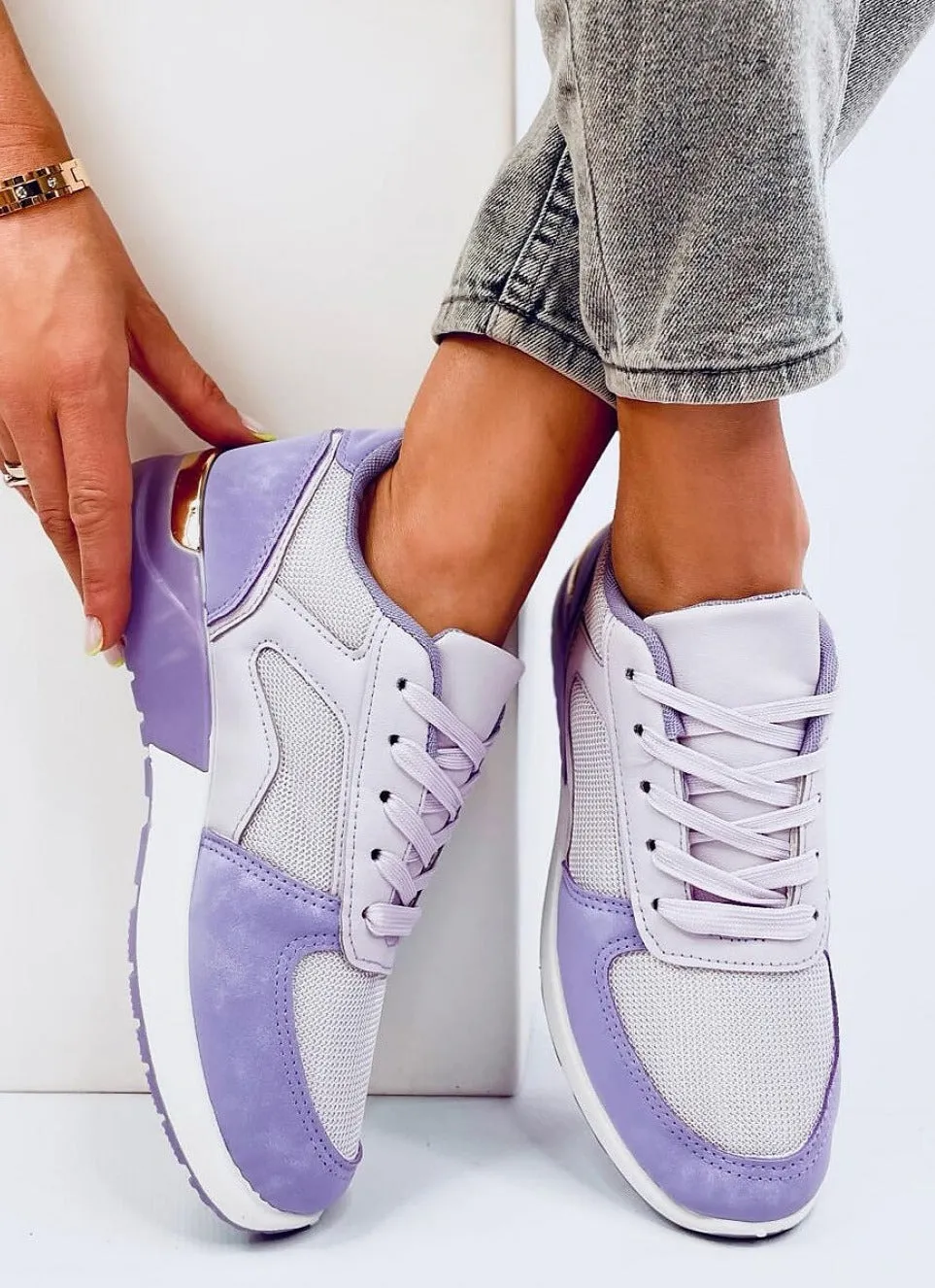 TEEK - Lavender Purple Pedaled Sneakers