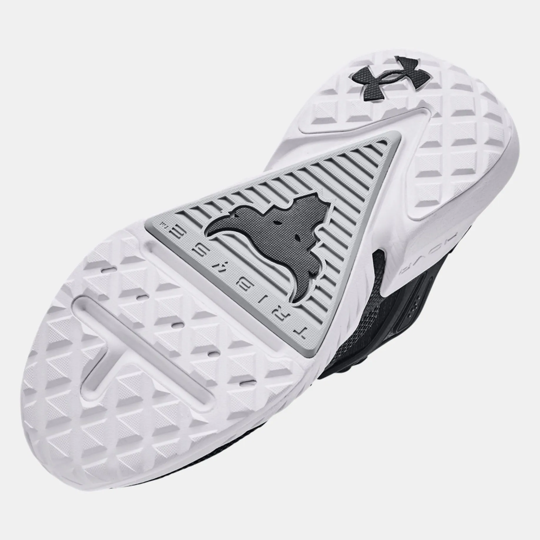 UA Project Rock 5 Black White W